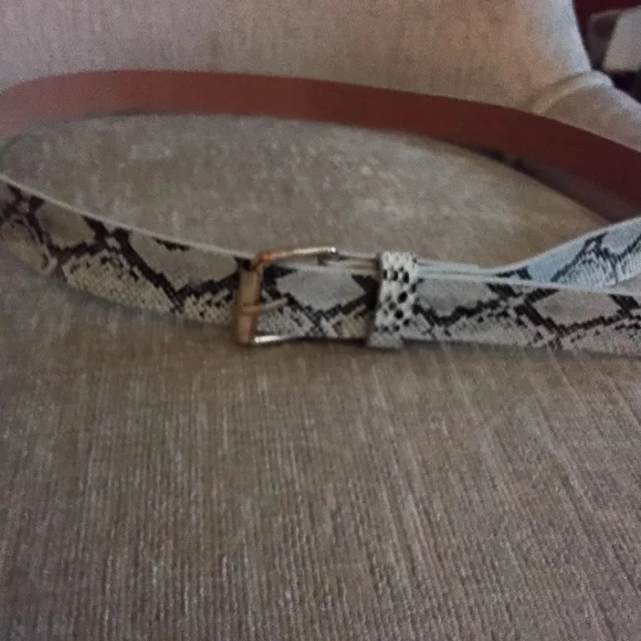 Faux Snakeskin "1 Belt - Picture 5 of 6